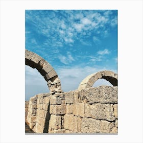 Ruins Of Caesarea Maritima I Canvas Print