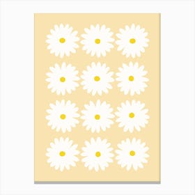 Daisy Yellow Canvas Print