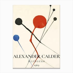 Alexander Calder'S Airbone Canvas Print