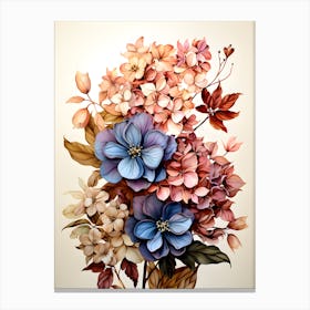 Hydrangeas Canvas Print