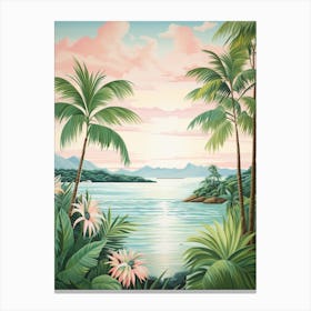 A Canvas Painting Of Whitsunday Islands Australia 2 Canvas Print