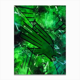 North Texas Mean Green 1 Canvas Print