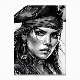 Pirates Of The Caribbean Canvas Print