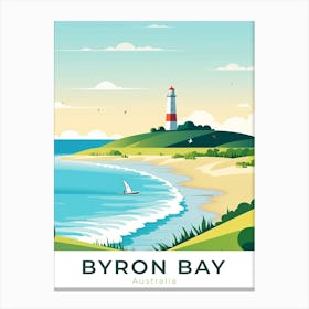 Australia Byron Bay Travel Canvas Print