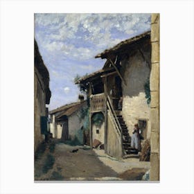 Village Street Canvas Print