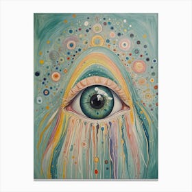 Eye Of The Gods Canvas Print