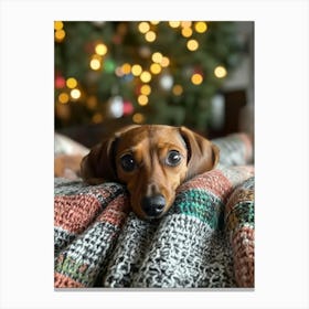 Dachshund.Generated AI. Wall Art Print 4 Leinwandbild