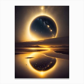 Eclipse Of The Sun Canvas Print