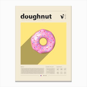 Doughnut Canvas Print