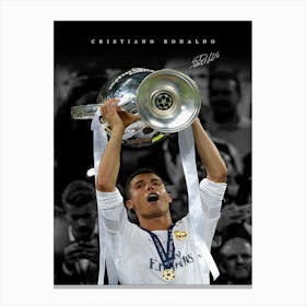 Cristiano Ronaldo 2 Canvas Print