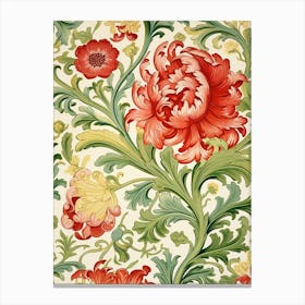 Floral Wallpaper 281 Canvas Print