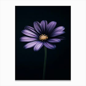 Purple Flower 1 Canvas Print