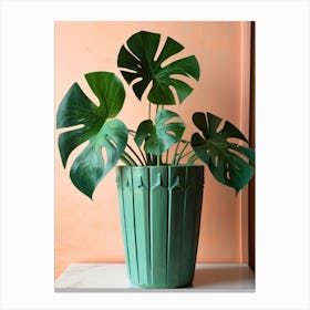 Monstera Plant 1 Canvas Print