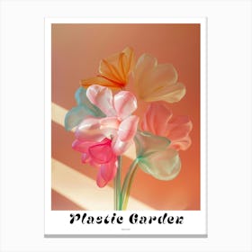 Dreamy Inflatable Flowers Poster Orchid 3 Canvas Print