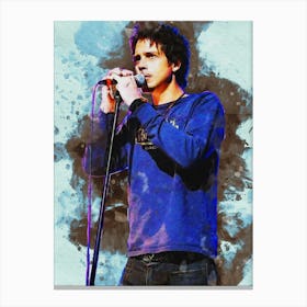 Smudge Of Chris Cornell Canvas Print