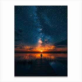 Starry Night 102 Canvas Print