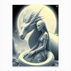 Mystical Fantasy Illustration 112 Canvas Print