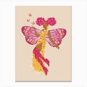 Butterfly Fairy Canvas Print