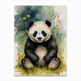 Panda Bear Canvas Print