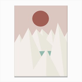 Pointy Peak Canvas Print