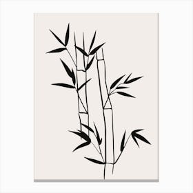Bamboo Tree Canvas Print