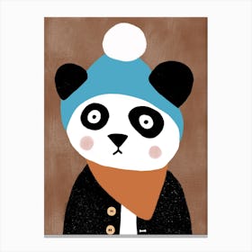 Panda Bear Kids Canvas Print