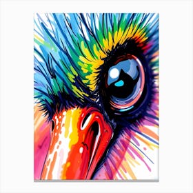 Colorful Bird 1 Canvas Print