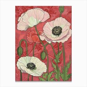 Poppies 52 Canvas Print