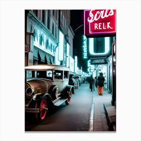 Roarin' Twenties Reimagined 45 Canvas Print