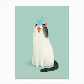 King Cat 1 Canvas Print