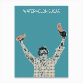 Watermelon Sugar Harry Styles Canvas Print