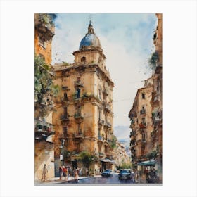 La Città Alta Canvas Print