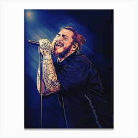 Superstars Of Post Malone Live In Concert Canvas Print