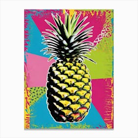 Pineapple Pop Art movement unique Print Canvas Print