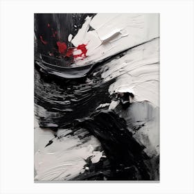 Black Art Painting 1 Canvas Print