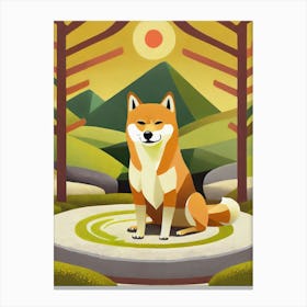 Shiba Inu 4 Canvas Print