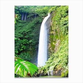 Diamond Falls, Saint Lucia Majestic, Beautiful & Classic (1) Canvas Print