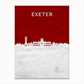 Exeter England Canvas Print