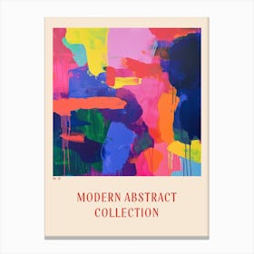 Modern Abstract Collection Poster 16 Canvas Print