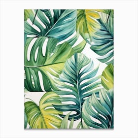 Tropical Leaves 7 Canvas Print