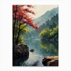 Asian Landscape Painting 42 Canvas Print