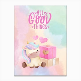 All Good Things Canvas Print