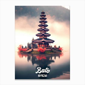 Travel to Bali Canvas Print