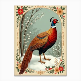 Pheasant Canvas Print