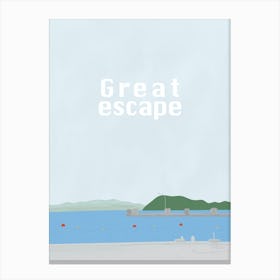 Great Escape - Travel Landscape Canvas Print