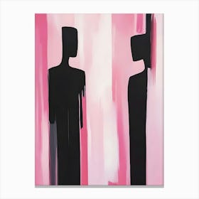 Pink Abstract Canvas Print