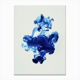 Blue Ink 9 Canvas Print