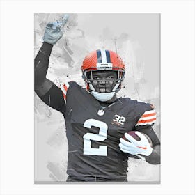 Amari Cooper Cleveland Browns Canvas Print