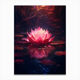 Lotus Flower 1 Canvas Print