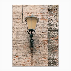 Old Lamp // The Netherlands // Travel Photography Canvas Print